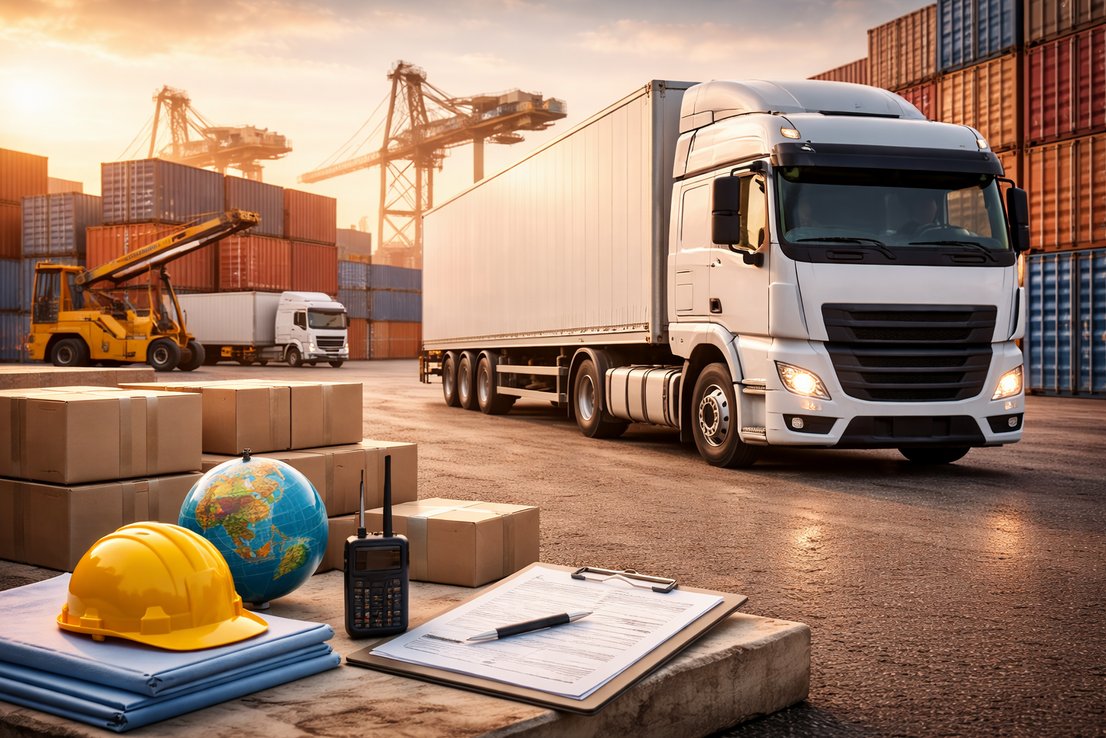 Spedition Geo-Domains für regionale Logistikunternehmen Korschenbroich